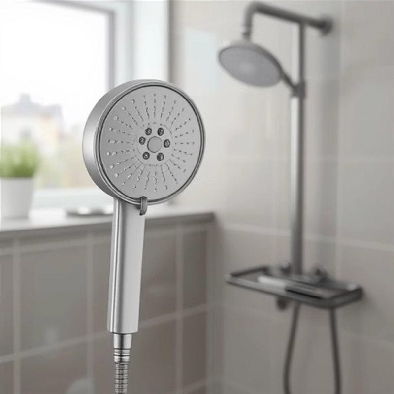 A74E-Pressurized Large Panel Shower Head Multifunctional Bathroom Shower Head Set Rainfall Spraying Bathroom Accessories