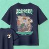 2026 Summer One Piece Anime Going Merry Printed Loose Shortsleeved Pure Cotton Childrens Tshirt Tide Unisex Casual Y2k Loose