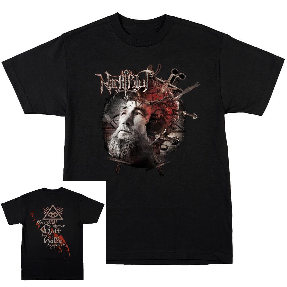 

German Dark Metal Rock Band American High Street Pure Cotton Shortsleeved Tshirt for Both Men and Women The Same Style 4XL