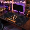 Alfombrilla de ratón Rammstein con texto de nombre personalizado, alfombrilla de escritorio grande, regalo personalizado para oficina en casa