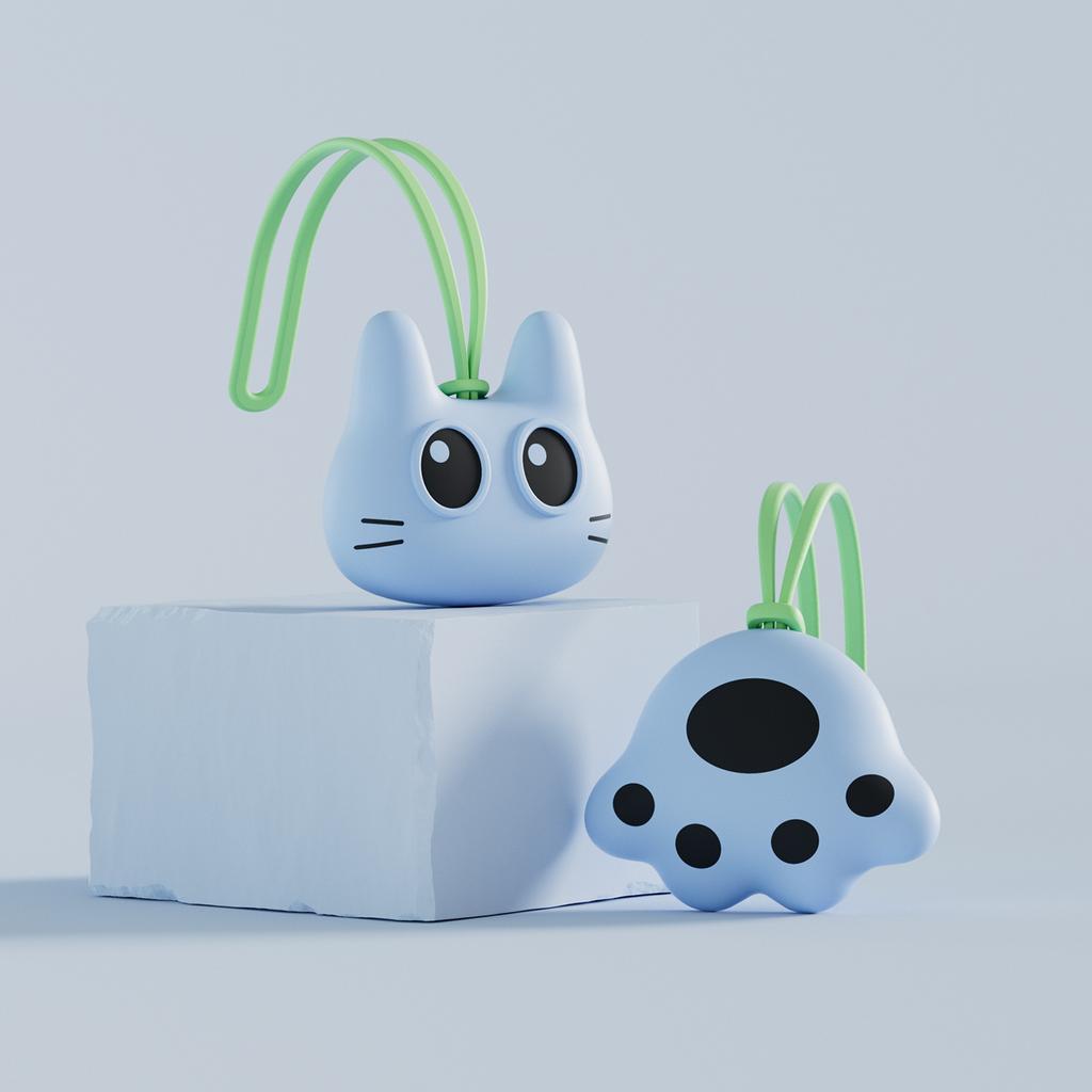 Cat Claw Silicone Decompression Pinch Slow Rebound Doll Children'S Gift Antistress Toy Kids Stress Relief Pandent Cute Keychain