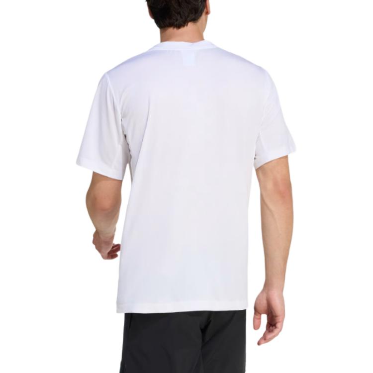 Adidas D4T Essentials Solid Color Crew Neck Short Sleeve T-Shirt Men Tops KE9934