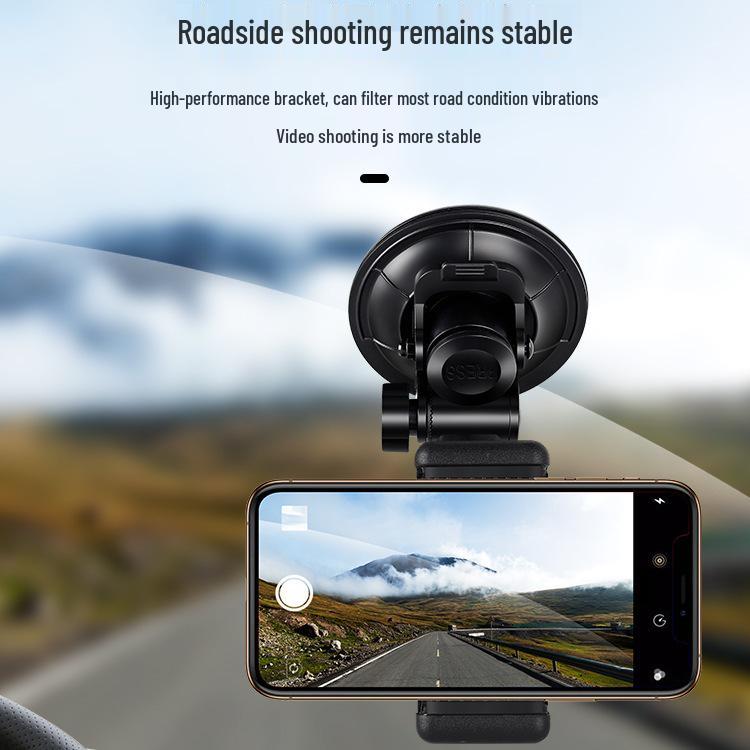 Suction Cup Car Phone Holder for Navigation, Selfies, Video, and Live Streaming