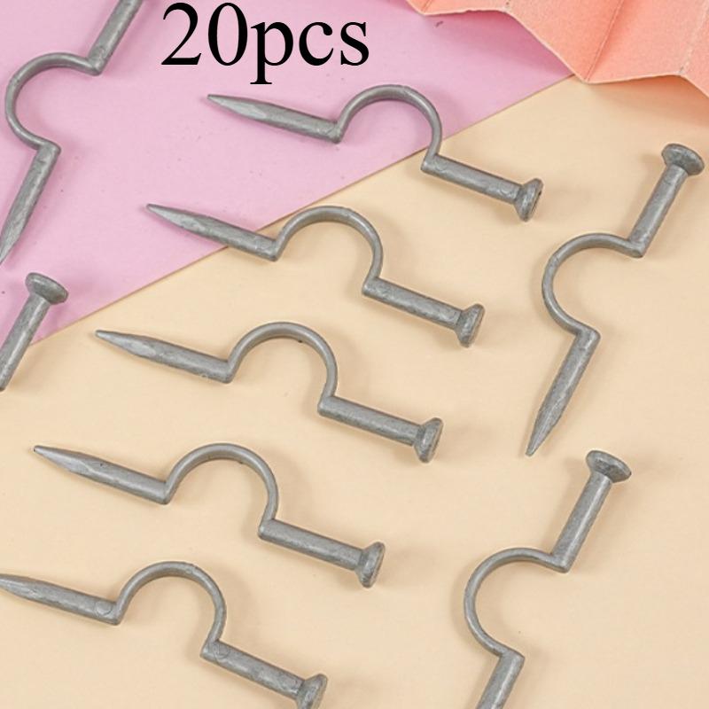 

20-Pack Finger Nail Props Set |Party Interactive Joke Supplies, Grey Plastic, Ideal for Friends Group Building and Dinner Fun