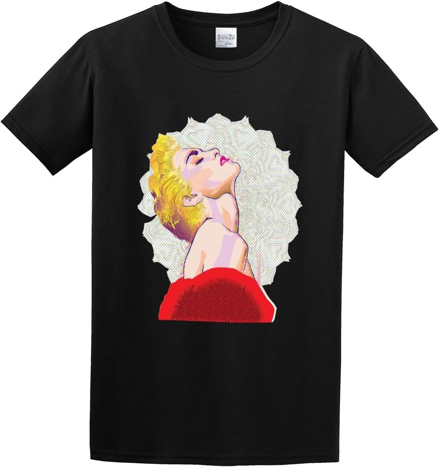 Men s Summer T-Shirt Madonna Louise Ciccone Men s T-Shir L чёрный
