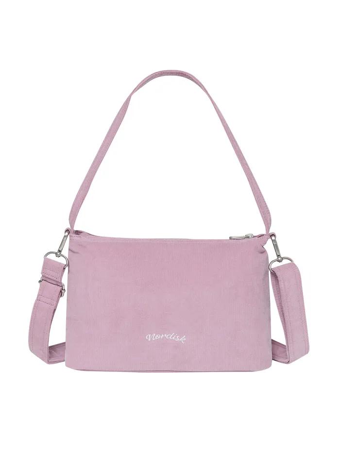 [Autumn Breeze] Mini Corduroy Shoulder Bag_Lavender_OWF25B09V2