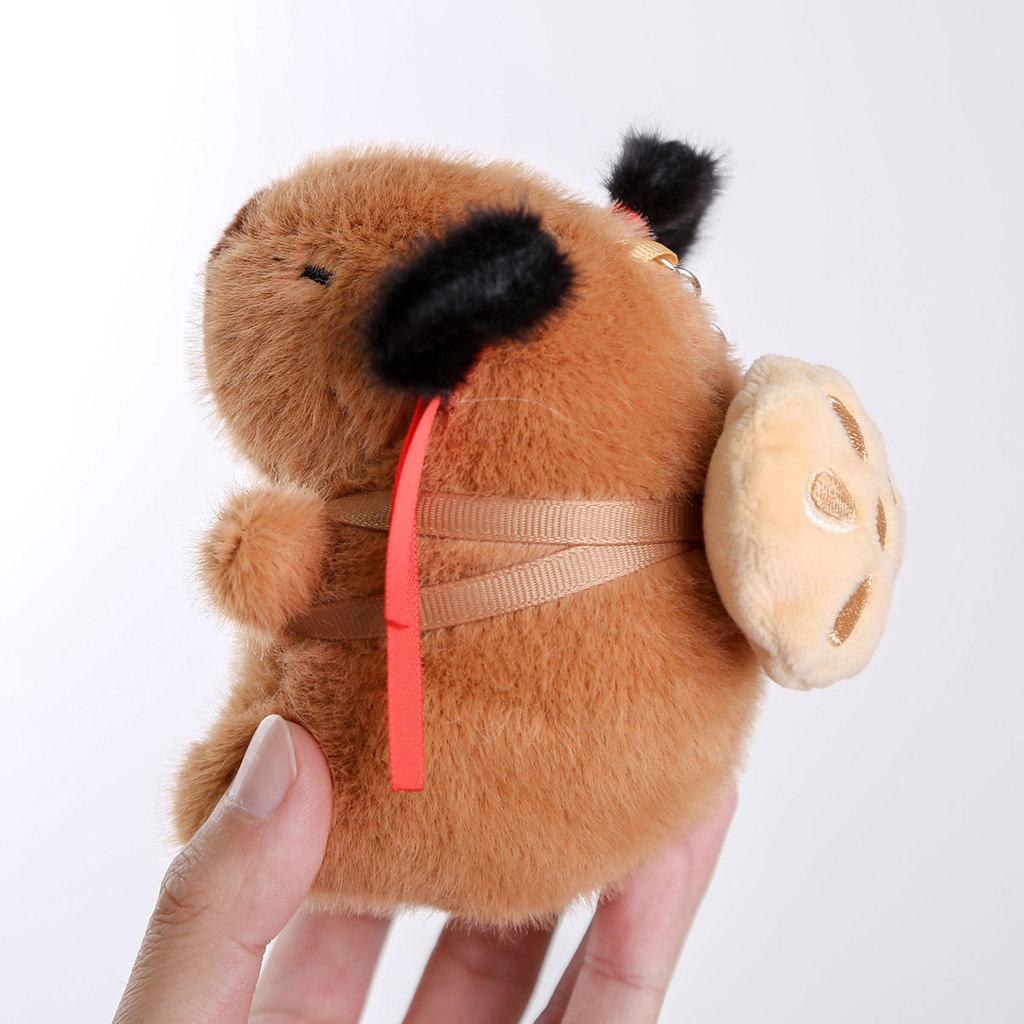 Fire Tortoise Plush Doll Keyring With Short Plush Material For Kids Gift And Accessories