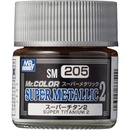 

GSI Creos Mr. Color Super Metallic 2 Super Titanium 2 10ml Model Paint SM205