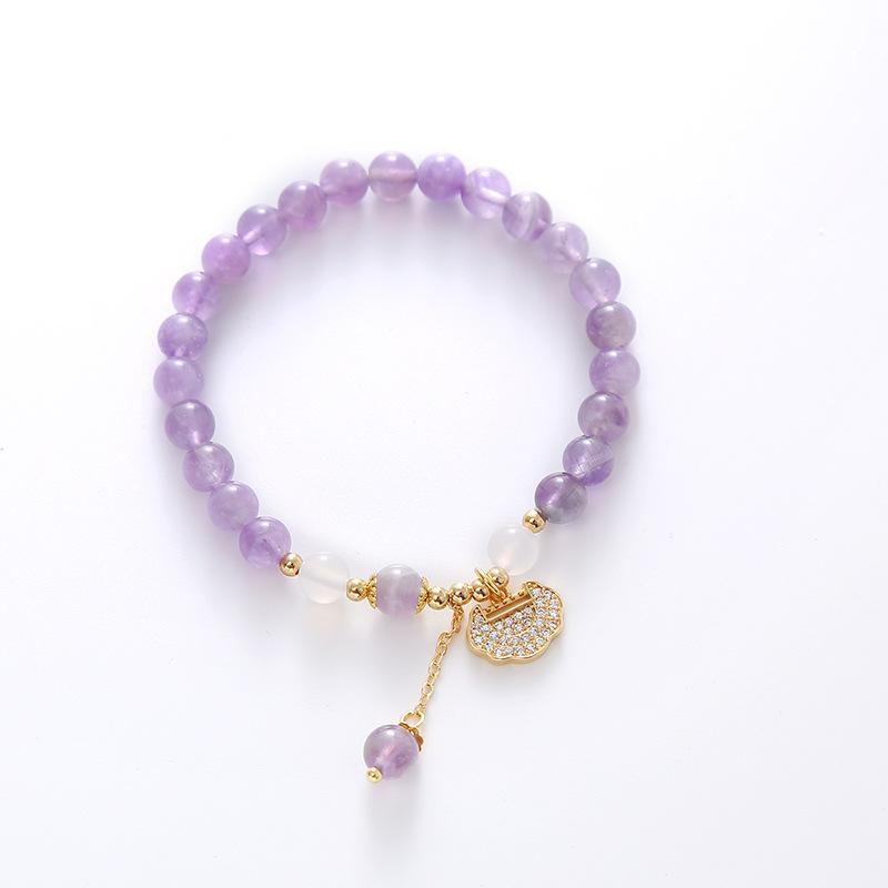

The amethyst bracelet is sweet. Bangles Women Fashion Jewelry accessories Gift фіолетовий