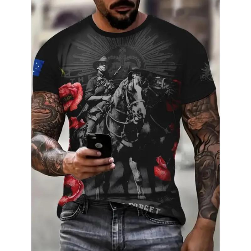 Casual Versatile Top Fashionable Men's Short Sleeves Comfortable T-Shirts Men’s