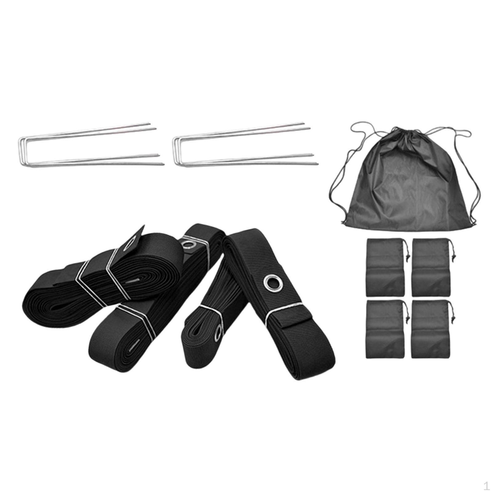 

Мяч Линии Бордерлайн Поле Тренировочное Оборудование Комплект Маркеров Корта с Сумкой Для Шнура для Мероприятий black