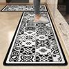 Nordic Diatomite Kitchen Floor Mat Waterproof Kitchen Rug Absorbent Hallway Balcony Long Area Rugs Entrance Doormat Washable
