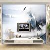 Custom Mural Wallpaper Modern Mountain Pattern Wolf Elk Photo Wall Painting Living Room Background Wall Decor Photo Murals