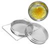 Honey Strainer Double Sieve Stainless Steel AntiCorrosion Beekeeping Tool Accessory