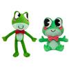 Frog Plush Toy Cute Frog Plushie Soft Stuffed Animal Doll Kawaii Cartoon Plush Toy Kids Birthday Gift