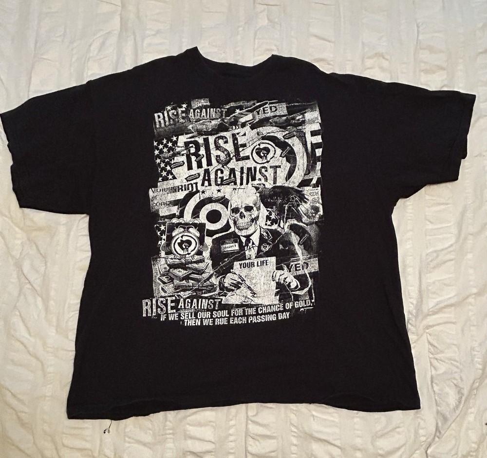 Rise Against Band Graphic Rock Tour T-shirt S to 5XL ZL379 Unisex T-Shirt S