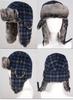 Cappello da Trapper Impermeabile Unisex Antivento per Clima Freddo con Paraorecchie e Cinturino Regolabile per Attività all'Aperto