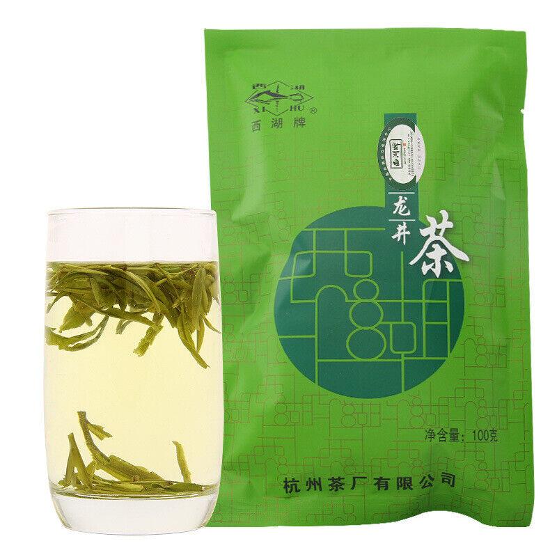 Značka West Lake Čaj Longjing s duhovou silnou vůní Jednotlivý sáček 100g