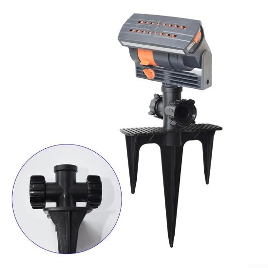 Irrigatore da giardino 16 fori Irrigatore ad acqua con picchetto da terra