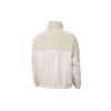 Nike Retro Sports Stand Collar Shiny Spliced Jacket Women Jacket Bright-White CZ1870-140