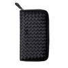 Bottega Veneta Nero Intrecciato Zip-Around Wallet Unisex Wallet Black 114076V46511000