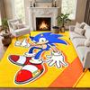 Sonic Carpet Door Mat for Living Room or Bedroom Protective Mat Under Chair Office Decoration Christmas Gift Birthday Present