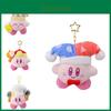 Bedårande Kirby Kock Gosedjursnyckelring Mjuk Kort Plysch Gosedjur Väskhänge 12cm