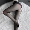 Xianyi Sex Interest Black Silk Women's Open Crotch Stockings One-piece Sexy Passion Temptation Thin Perspective Free Pantyhose W5