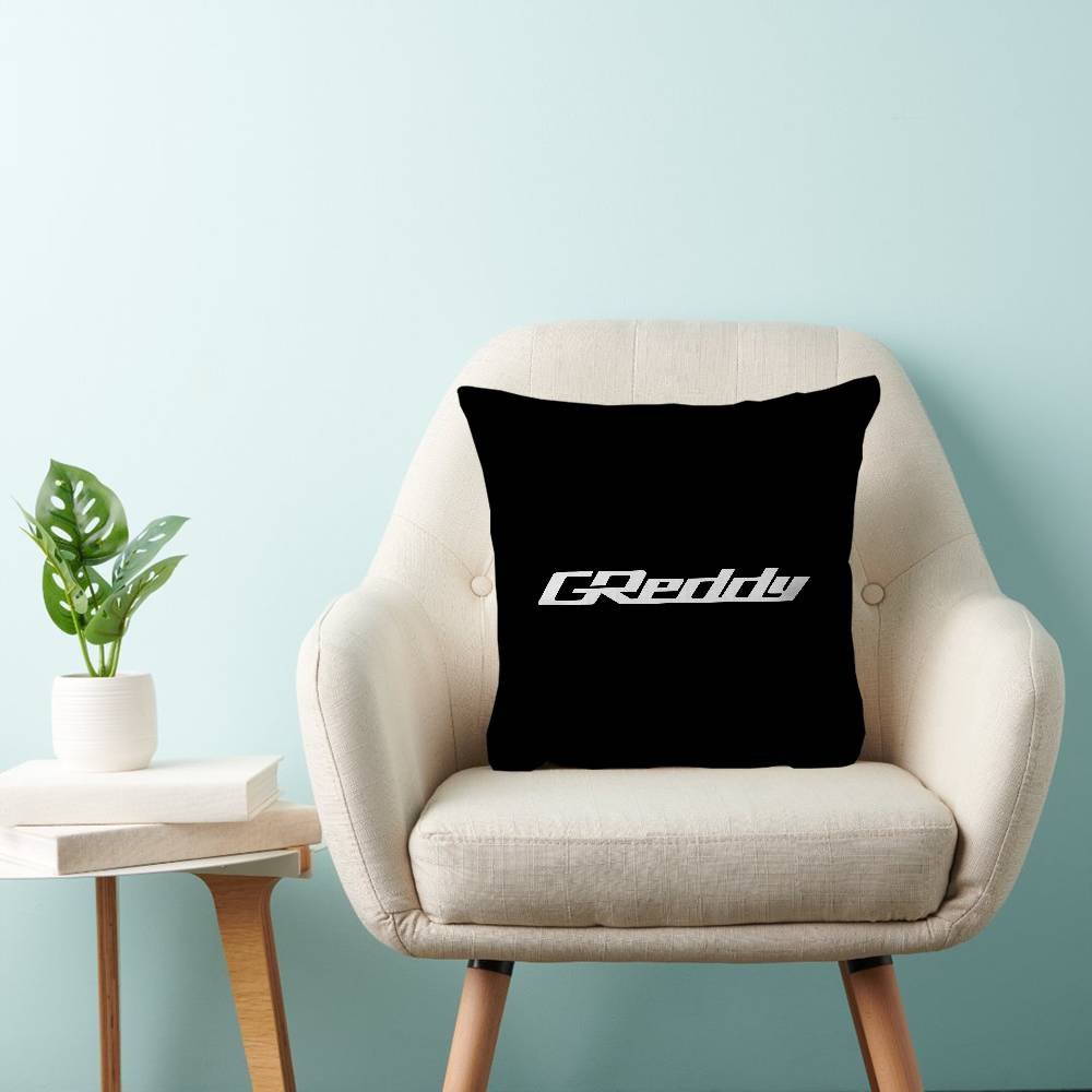 G-Greddy-Y Cushion Cover Polyester Sofa Cushions Decorative Throw Pillows Home Decoration Pillowcover
