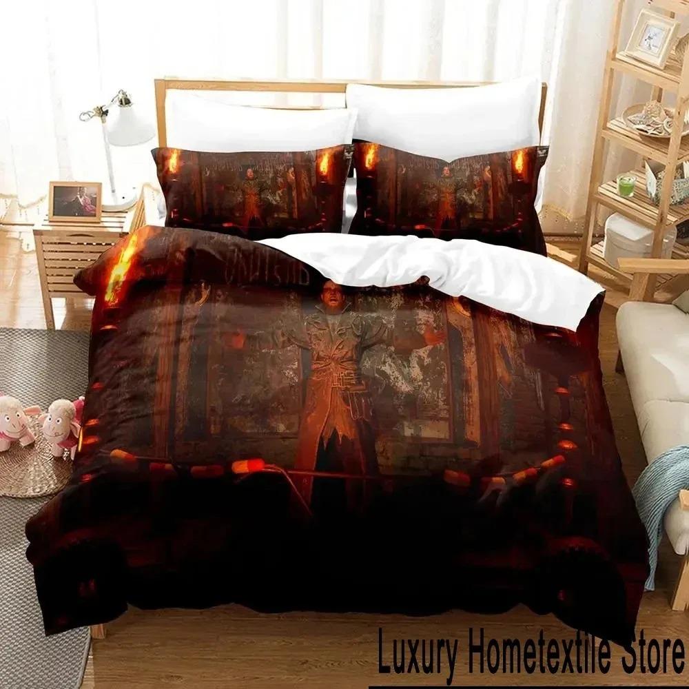 Stampa 3D Gioco Metro Exodus Set Biancheria da Letto Copripiumino Set Letto Coperta Federa Piumone King Queen Size Bambini Adulti Biancheria da Letto