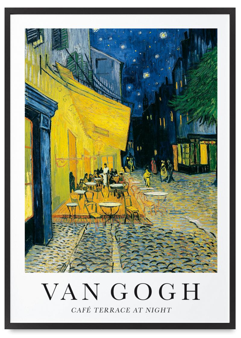 

Плакат Ван Гог Кафе-тераса 21x30 cm