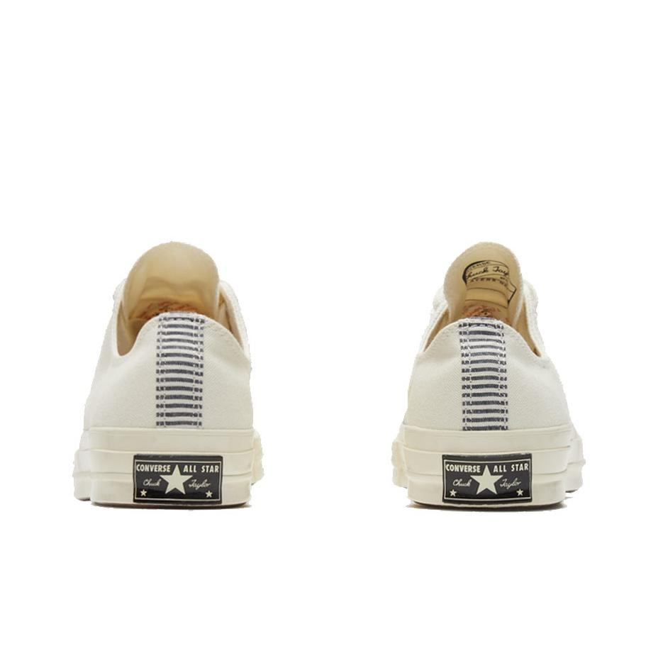 Converse 1970S Chuck 70 Ox Egret Minimalist Comfortable Low-Top Canvas Shoes Unisex sneakers Off-White 166861C