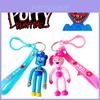 Poppy Playtime Three-dimensional Couple Keychain Stylish And Durable Silicone Pendant