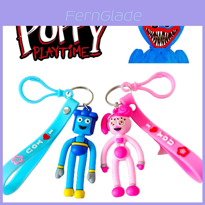 Poppy Playtime Three-dimensional Couple Keychain Stylish And Durable Silicone Pendant
