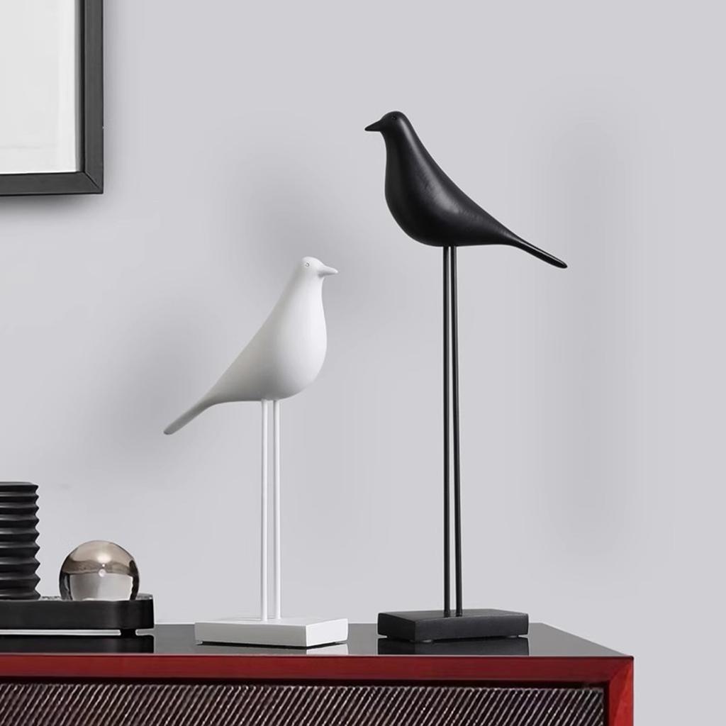 Modern Styles Birds Decorative Ornament for Living Room,Bedroom Office Desktop,Cabinet Small Birds Statues Home Decors
