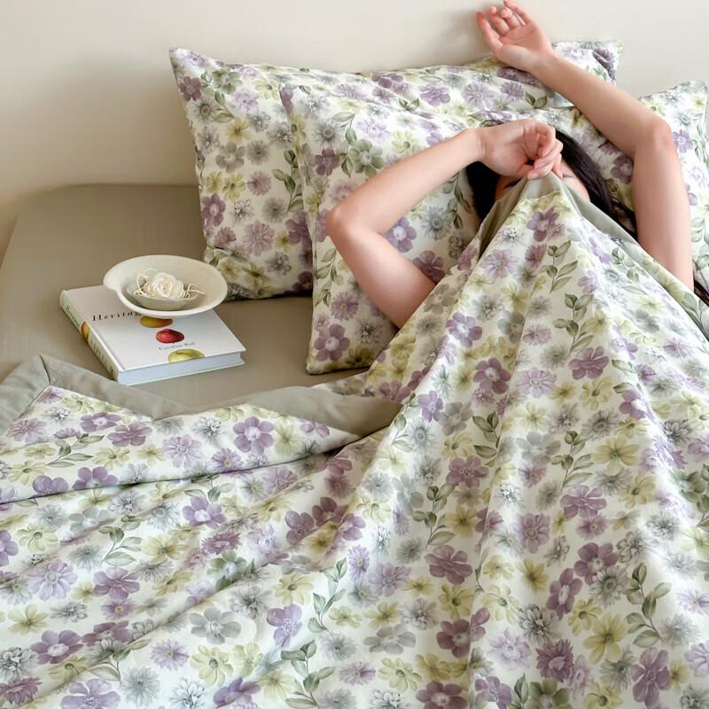 Wonderful Garden Oxygen Gauze Summer Quilt