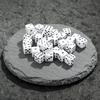 100PCS/Set 8mm Size Dice Entertainment Game Props 5 Colors Available Gaming Dice Solid Cube Set Party Board Game Accessories ZYF