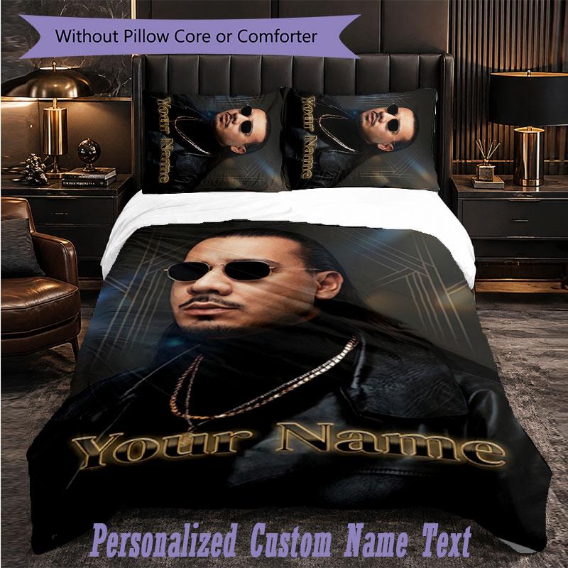 Personalized 3Pcs Bedding SetApache 207 Custom Text Duvet Cover Pillowcase Set Bedroom Gift