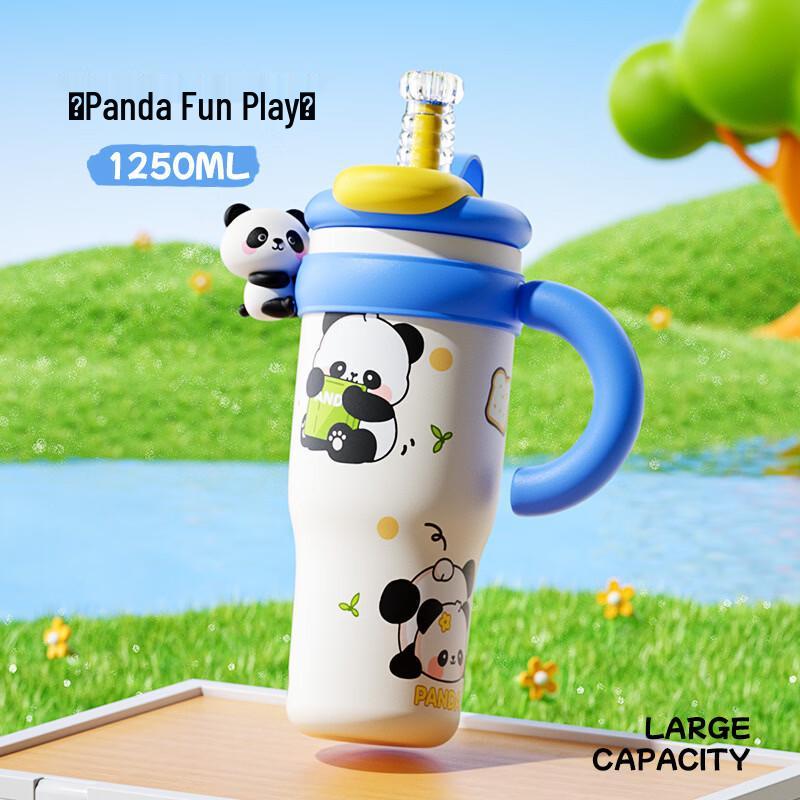 

Shangqi Portable Straw Water Bottle
