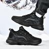 Men's Thicken Winter Warmth Casual Outdoor Fleece-lined Sneakers Soft-sole Speed Running Shoes Fashion Comfortable Cotton Shoes