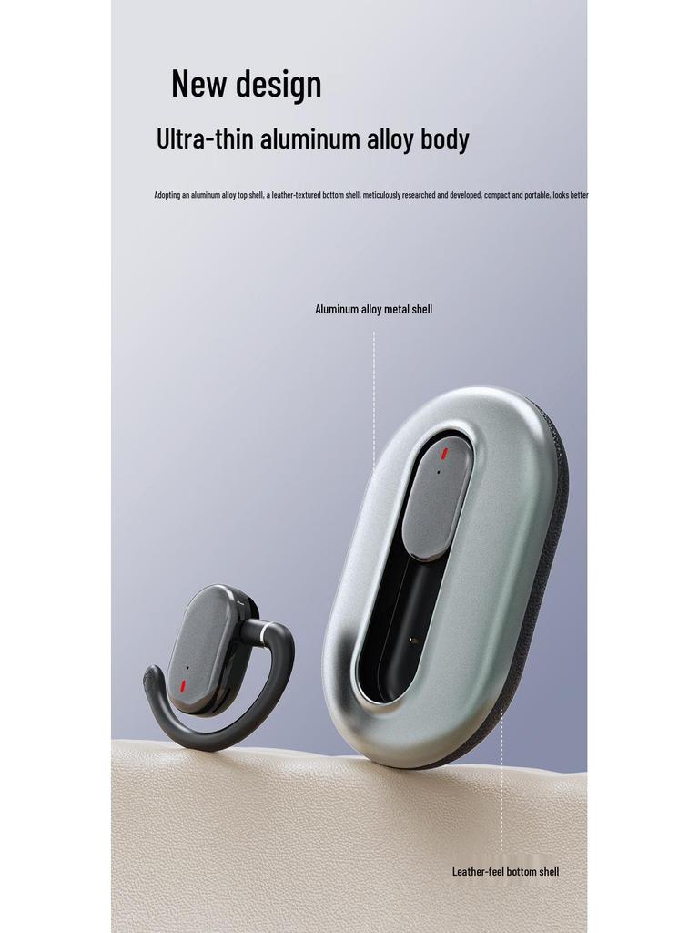 JM23 True Wireless Bluetooth Headset: Rotatable, In-Earless, Stereo, with Translation Function.