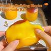 New Simulation Caramel Pudding Squeeze Toy With Crispy Crunch Sound Stress Relief Toys For Kids Adults Stress Relief Daily Play