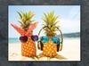 SZKLANA DESKA DO KROEJNIA 30x22 ANANAS