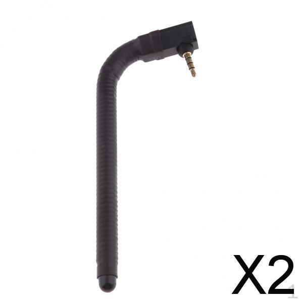 

2xПідсилювач 3,5 мм 6DBI Роз єм Зовнішня Антена Для Мобільного Стільникового Телефону