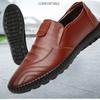 Leather Shoes Non-slip Waterproof Oil-proof Shoes Black Working Men's Leather Shoes