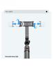 L12 Bluetooth Selfie Stick & Desktop Stand: Extendable Beauty Camera Tripod for Live Streaming