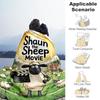 1pc Sheep Shaun Outdoor Blanket Lightweight Flannel, Soft & Warm, All-Season Use for Sofa, Outdoor, Camping, Living Room, Office081