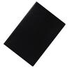 B5 Notebook Smoother Writing Thick Paper Black PU Leather Notepad for Home School Office Gifts
