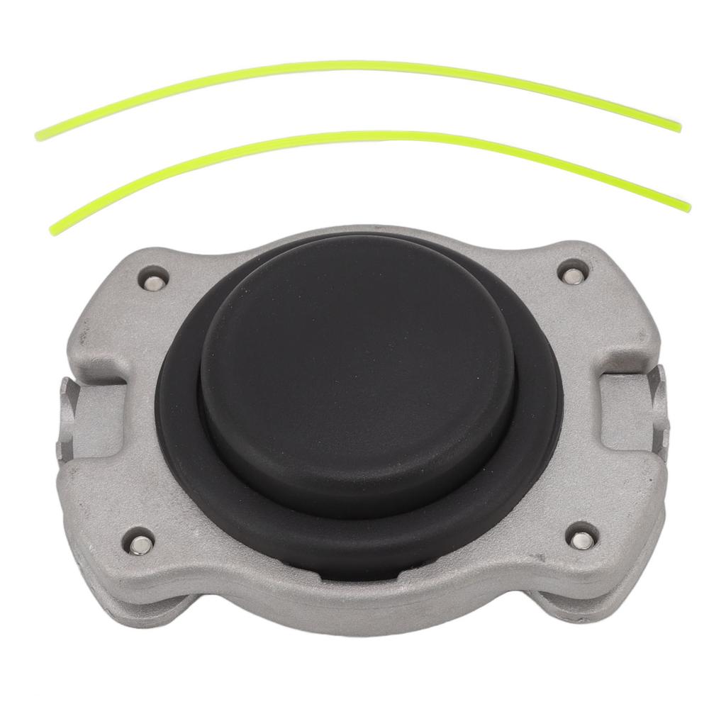 Universal Trimmer Head 0.5in Hole Diameter Aluminium High Accuracy String Trimmer Head With 2 Lines For Replacement
