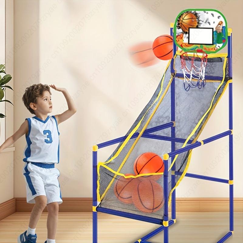 Geniales Arcade-Basketball-Spiele-Set - Indoor/Outdoor Doppeltes Spielen Einfache Einrichtung mit Pumpe und Bällen Perfekte Urlaubs- und Geburtstagsgeschenkidee-Set